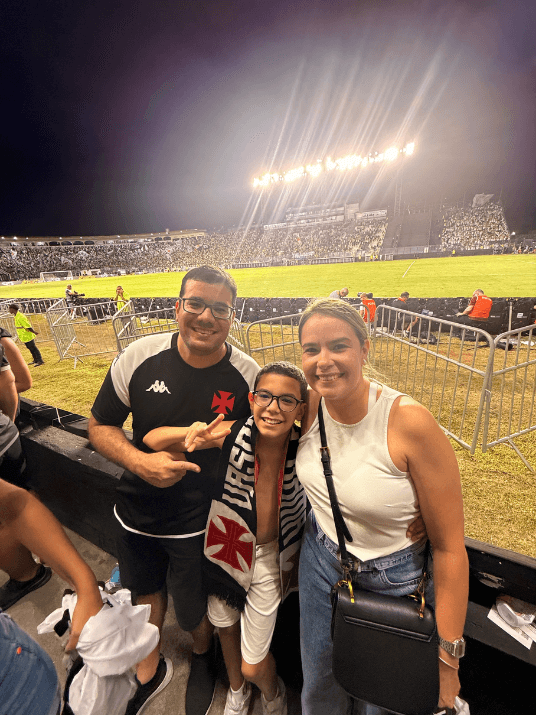 Torcedores do Vasco em São Januário